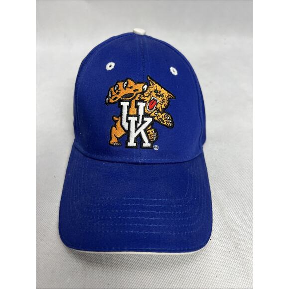 Vtg Cap Boy Kentucky Wildcats Hat Collegiate Strap Back - Picture 1 of 5